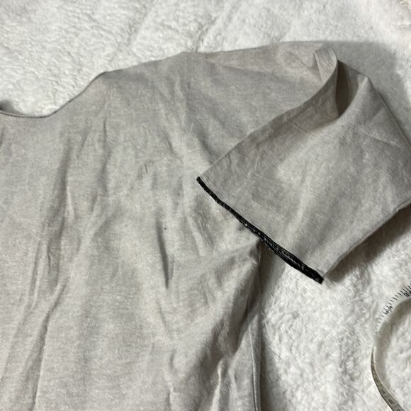 Monika Astara tan linen tunic raw canvas tunic small medium - Picture 10 of 12